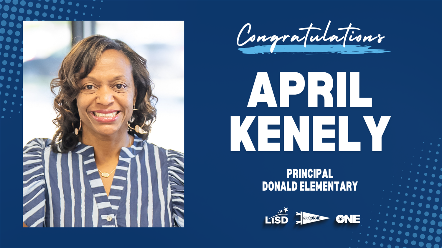 Lewisville ISD Announces Kenely as Principal of Donald Elementary